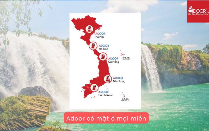 Adoor có mặt khắp mọi miền đất nước