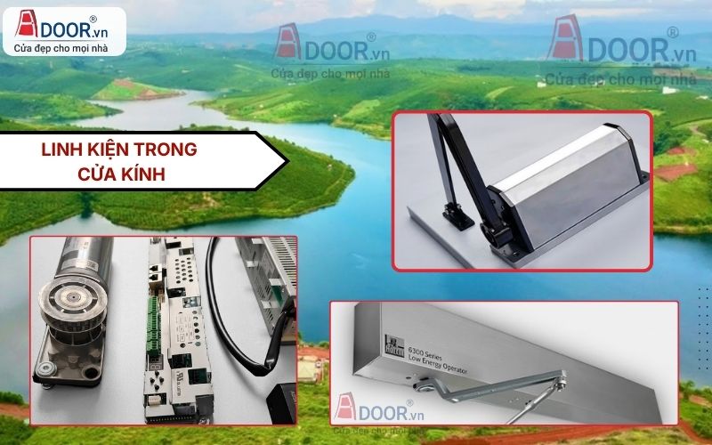 Các Cấu Tạo Trong Cửa Kính Tự Động Buôn Hồ