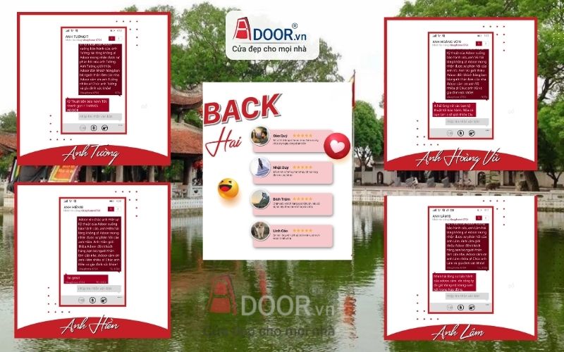 Phản hồi của các khách hàng trước đây Phản hồi của các khách hàng trước đây