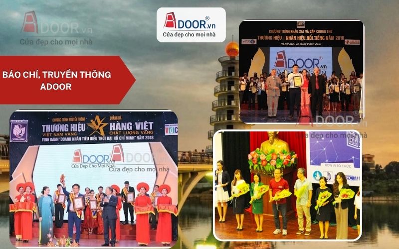 Adoor vinh danh chất lượng trên báo chí