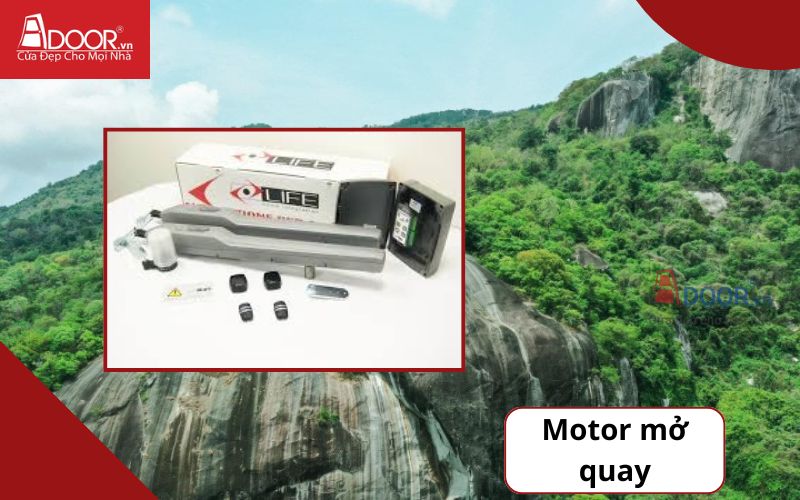 Motor mở quay - Cửa cổng tự động An Giang