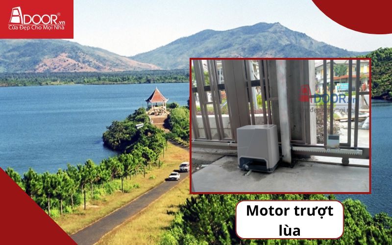 Motor trượt lùa - Cửa cổng tự động Gia Lai