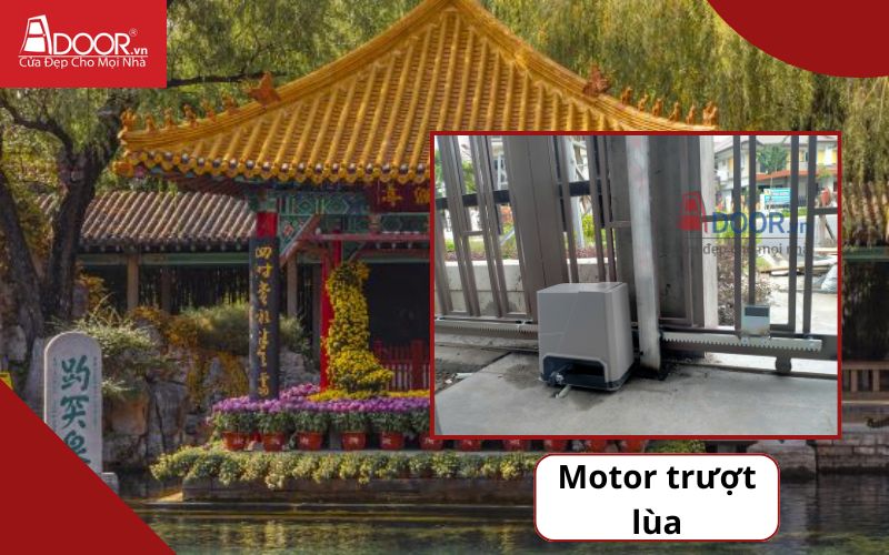 Motor trượt - Cửa cổng tự động Hố Nai 