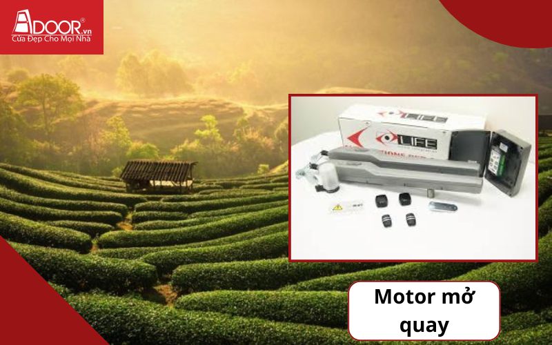 Motor mở quay - Cửa cổng tự động Thái Nguyên Motor mở quay - Cửa cổng tự động Thái Nguyên