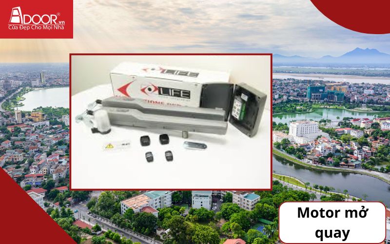 Motor mở quay - Cửa cổng tự động Việt Trì Motor mở quay - Cửa cổng tự động Việt Trì