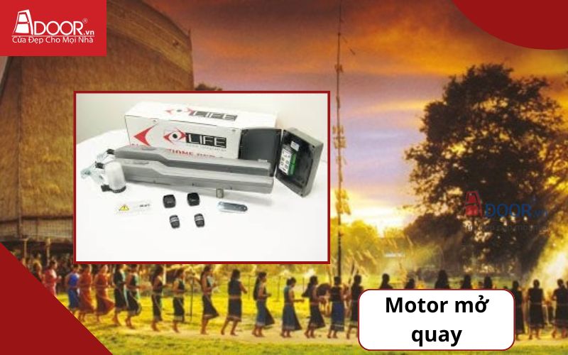 Motor mở quay - Cửa cổng tự động Kon Tum Motor mở quay - Cửa cổng tự động Kon Tum