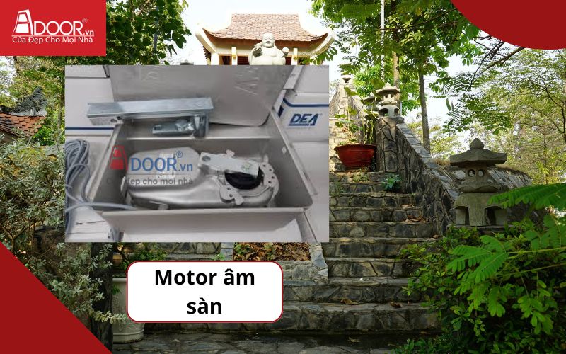 Motor âm sàn - Cửa cổng tự động Dầu Giây