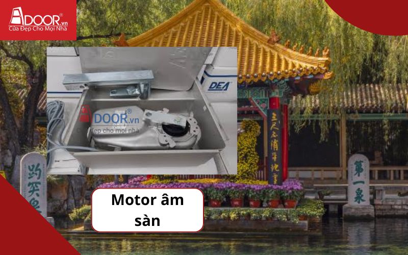 Motor âm sàn - Cửa cổng tự động Hố Nai 