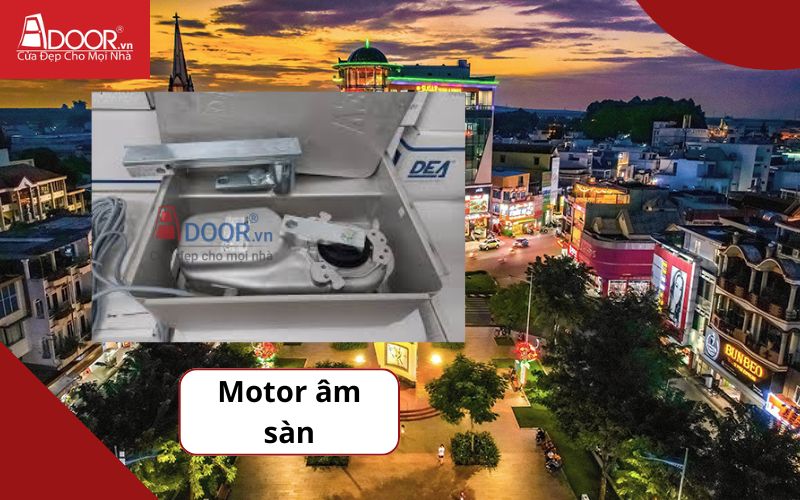 Motor âm sàn - Cửa cổng tự động Long Khánh