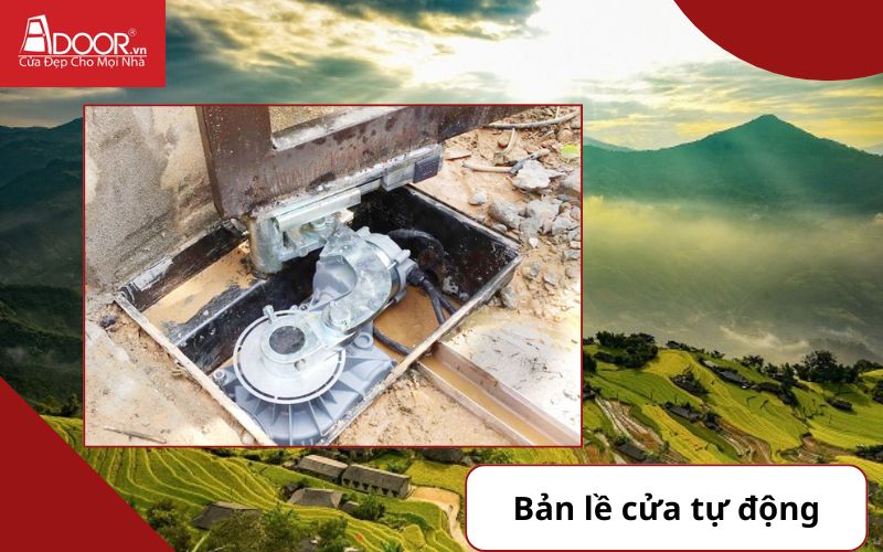 Bản lề tự động - Cửa cổng tự động Hà Giang