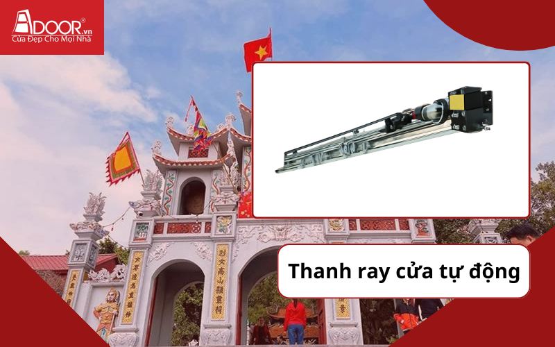 Thanh ray - Cửa cổng tự động Bắc Ninh