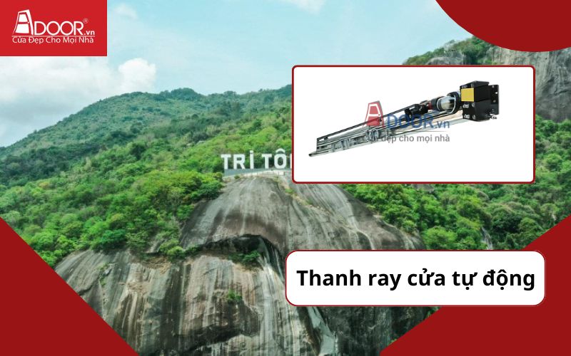Thanh ray - Cửa cổng tự động An Giang