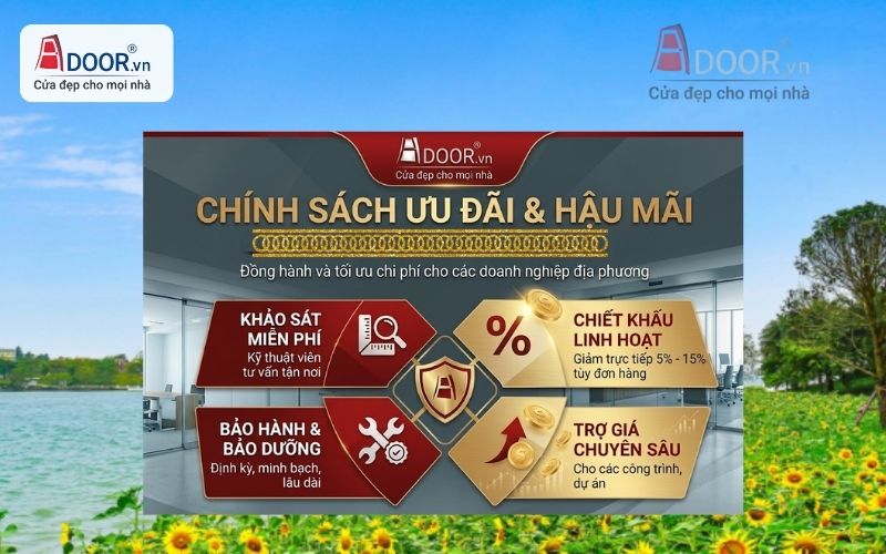 Chính Sách Trợ Giá Ưu Đãi Của Adoor 