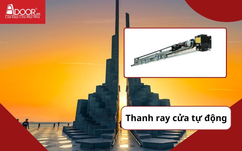 Thanh ray cửa cổng tự động - Cửa cổng tự động Bình Định