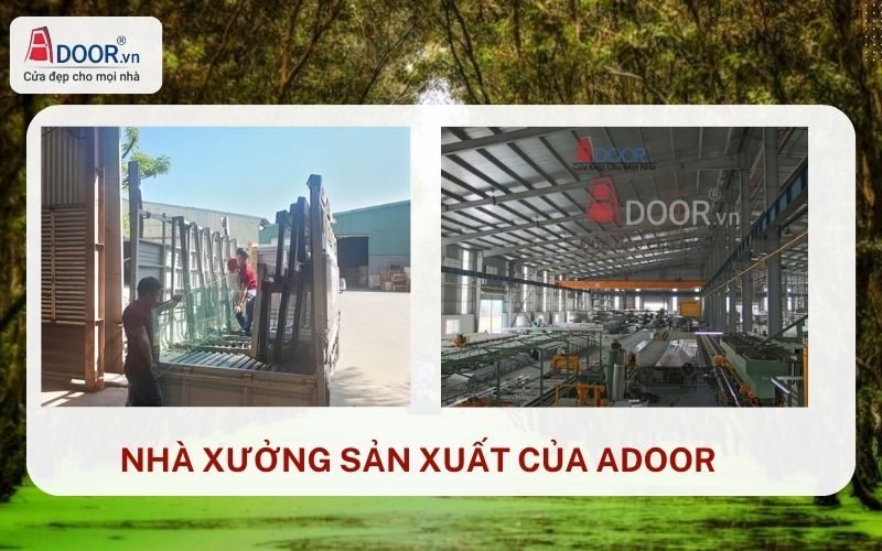 Nhà xưởng sản xuất rộng lớn - Adoor