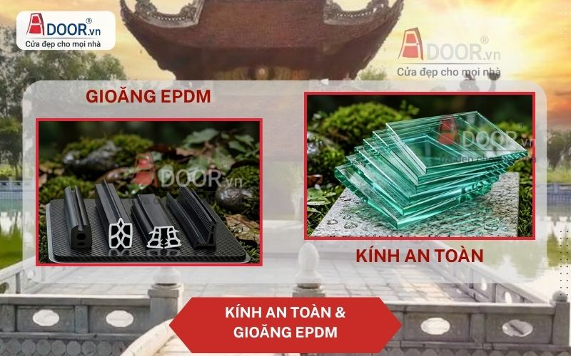 EPDM đa tầng và kính an toàn EPDM đa tầng và kính an toàn