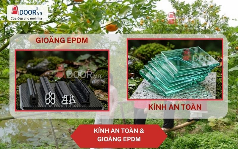 Gioăng Cao Su EPDM Và Kính Cường Lực Gioăng Cao Su EPDM Và Kính Cường Lực
