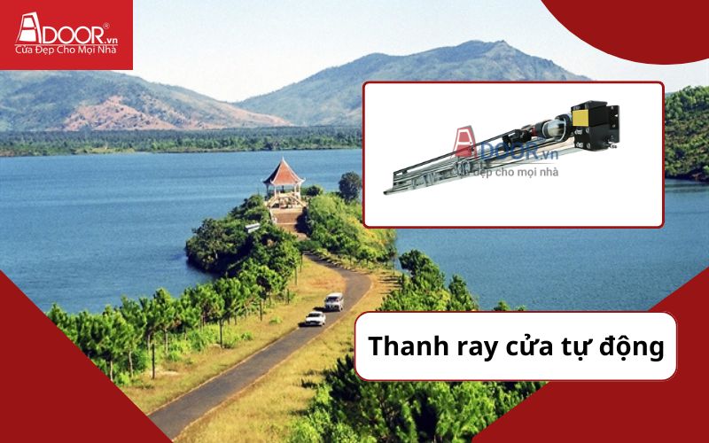 Thanh ray - Cửa cổng tự động Gia Lai
