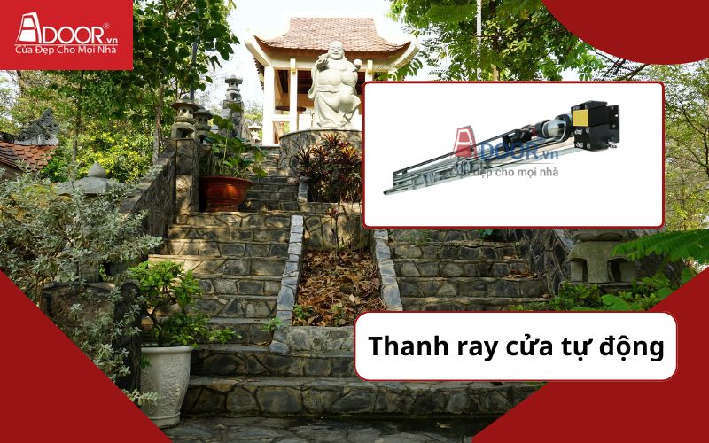 Thanh ray - Cửa cổng tự động Dầu Giây