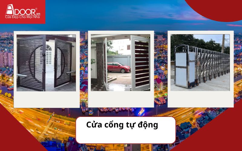 Cửa cổng tự động Vĩnh Long