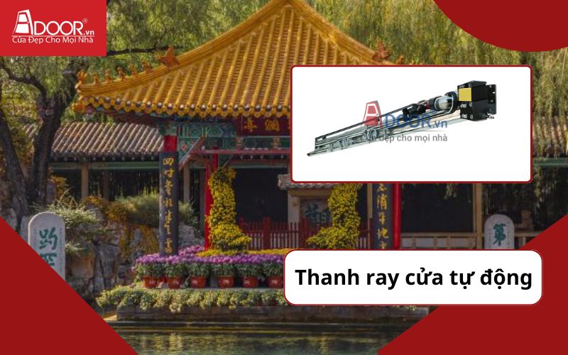 Thanh ray - Cửa cổng tự động Hố Nai 
