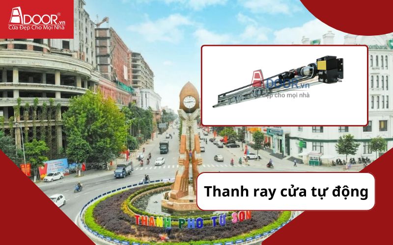 Thanh ray - Cửa cổng tự động Từ Sơn