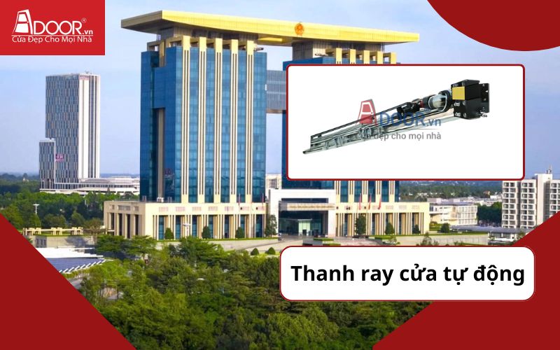 Thanh ray - Cửa cổng tự động Bình Dương