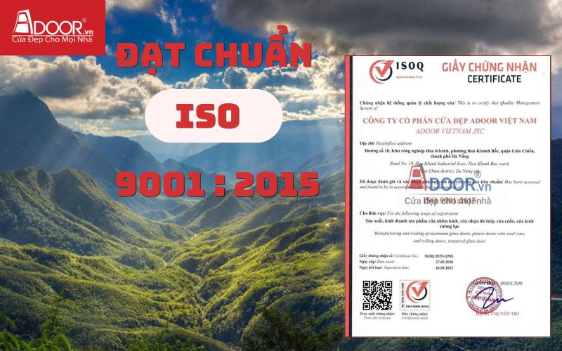 Chứng nhận đạt chuẩn - Cửa cổng tự động Lai Châu