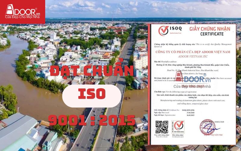 Chuẩn đầu ra ISO 9001:2015 - Cửa cổng tự động Tiền Giang