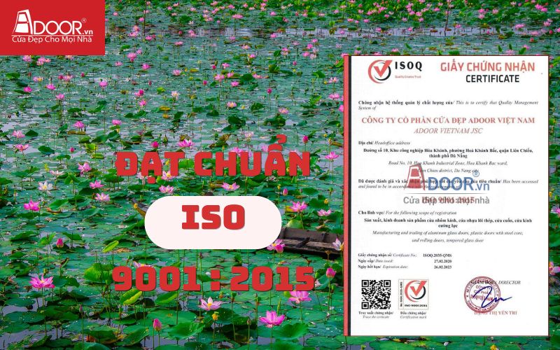 Đạt chuẩn ISO - Cửa cổng tự động Đồng Tháp