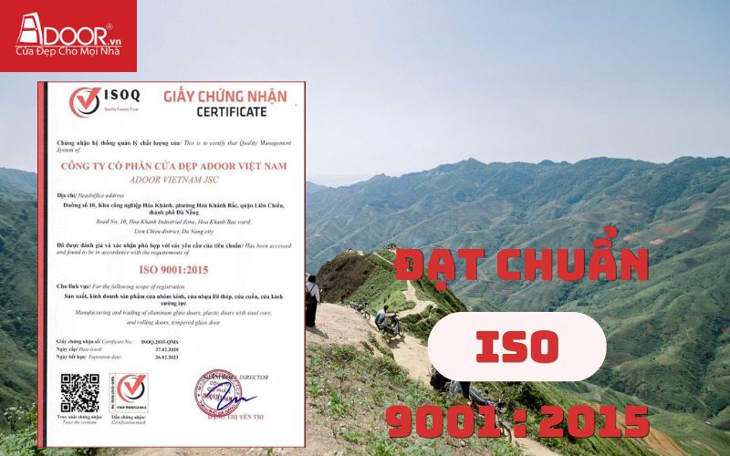 Giấy tờ chuẩn mực - Cửa cổng tự động Sợn La