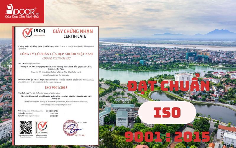 Đạt chuẩn chứng nhận ISO - Cửa cổng tự động Việt Trì Đạt chuẩn chứng nhận ISO - Cửa cổng tự động Việt Trì