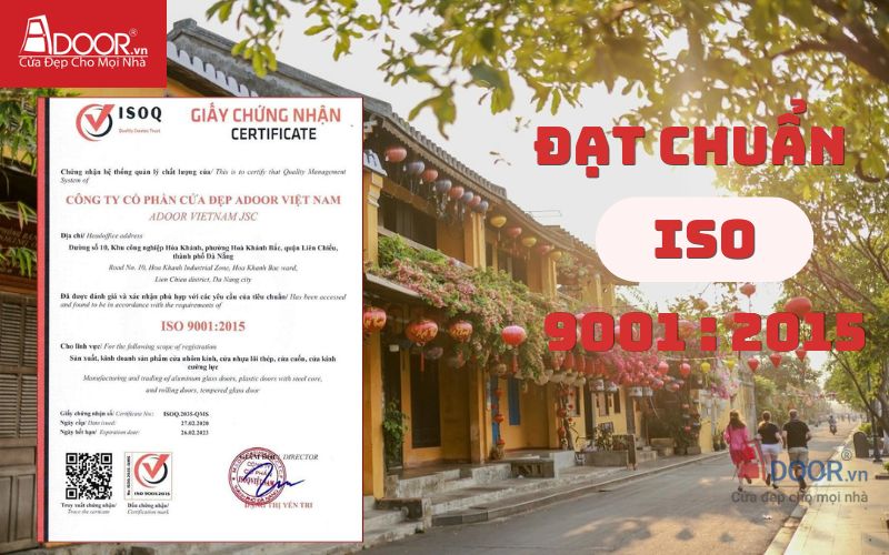 Giấy chứng nhận - Cửa cổng tự động Hội An Giấy chứng nhận - Cửa cổng tự động Hội An