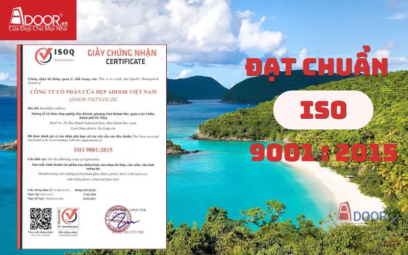 Giấy chứng nhận - Cửa cổng tự động Cam Ranh