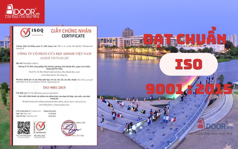 Giấy chứng nhận - Cửa cổng tự động Phú Mỹ Hưng