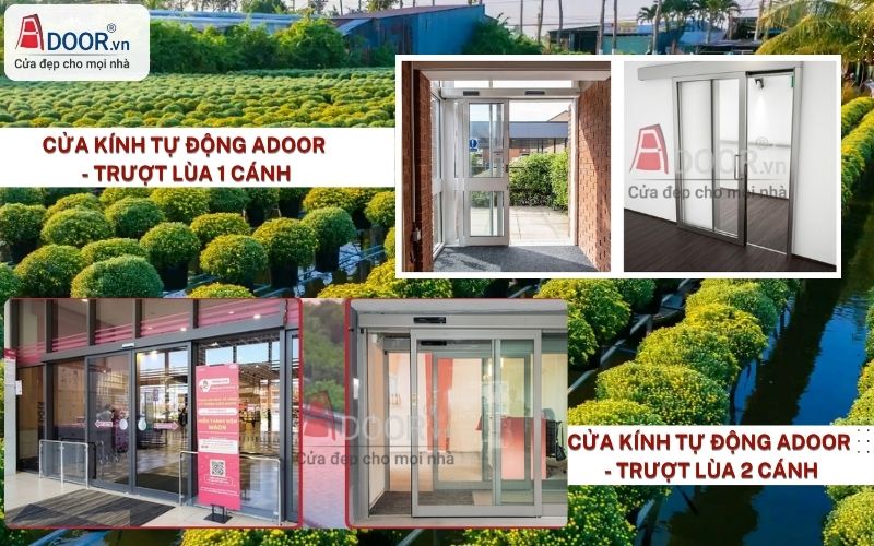 Cửa kính tự động Sa Đéc trượt lùa 1 – 2 cánh Cửa kính tự động Sa Đéc trượt lùa 1 – 2 cánh