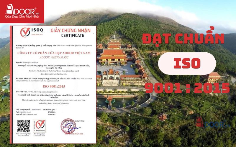 Đạt giấy chứng nhận - Cửa cổng tự động Chí Linh
