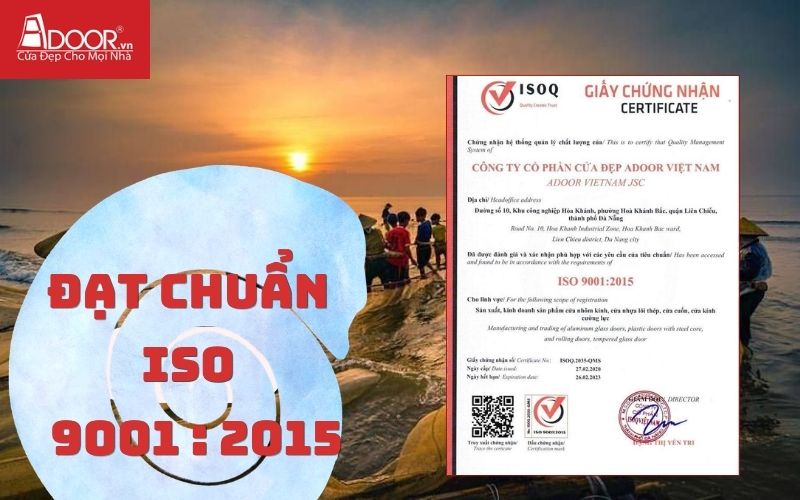 Chứng nhận minh bạch - Cửa cổng tự động Thanh Hóa