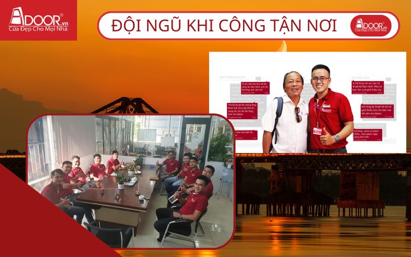 Đội ngũ tận tâm - Cửa cổng tự động Long Biên