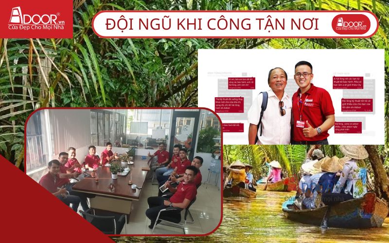 Đội ngũ tận nơi - Cửa cổng tự động Bến Tre