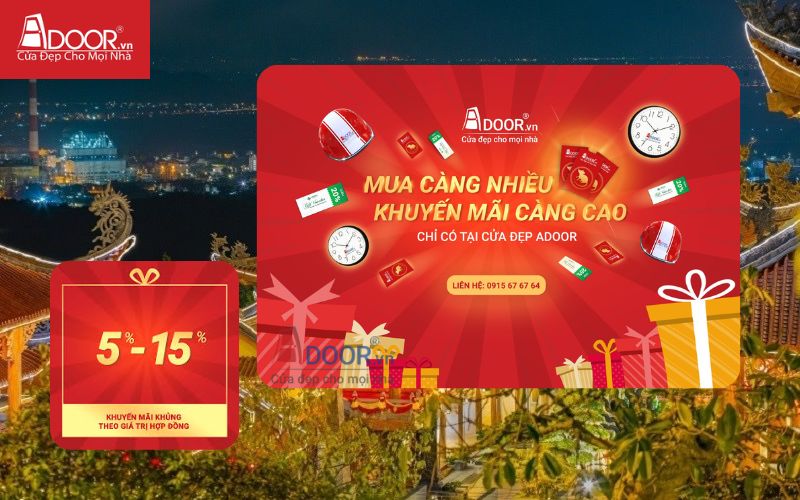 Ưu đãi - Cửa cổng tự động Uông BÍ
