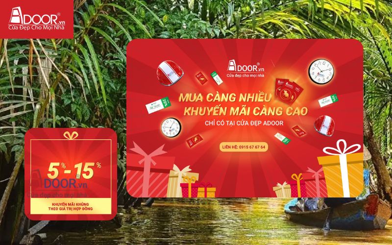 Khuyến mãi - Cửa cổng tự động Bến Tre