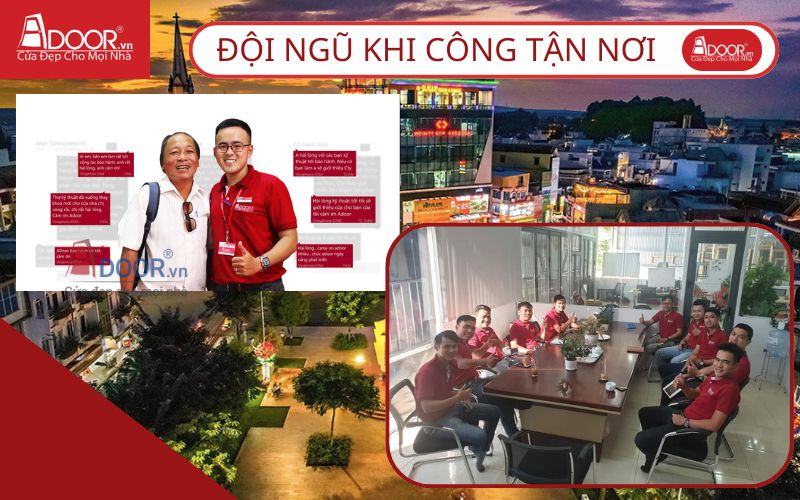 Đội ngũ thi công - Cửa cổng tự động Long Khánh