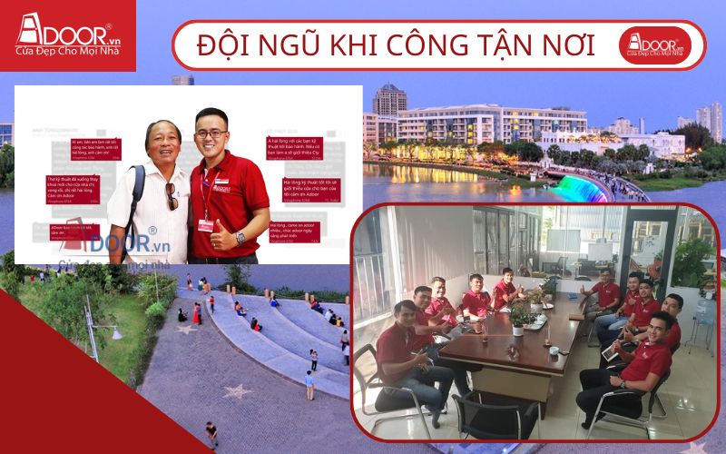 Đội ngũ Adoor - Cửa cổng tự động Phú Mỹ Hưng