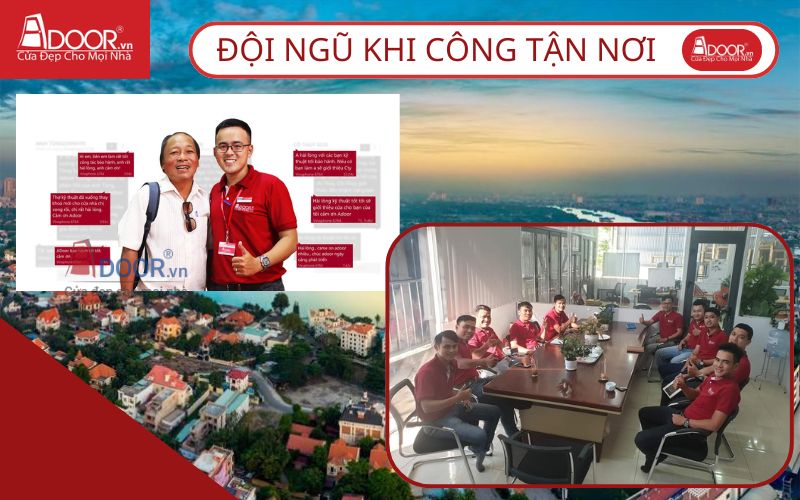 Đội ngũ Adoor - Cửa cổng tự động Thảo Điền