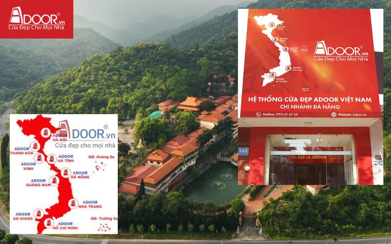 Showroom Adoor - Cửa cổng tự động Uông BÍ