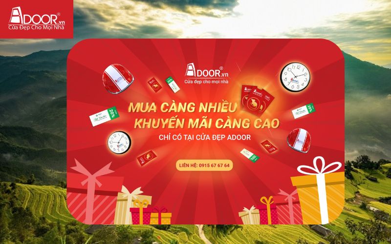 Ưu đãi tại Adoor - Cửa cổng tự động Hà Giang