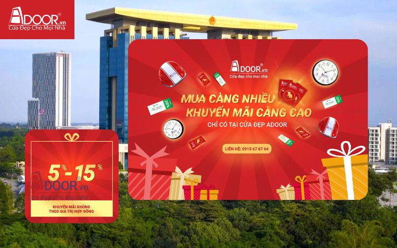 Ưu đãi ngập tràn - Cửa cổng tự động Bình Dương