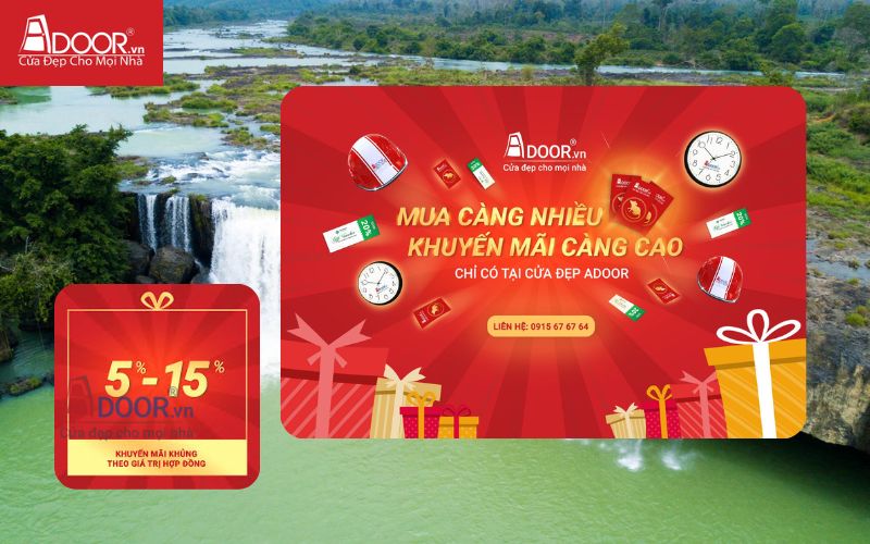 Ưu đãi - Cửa cổng tự động Đắk Lắk