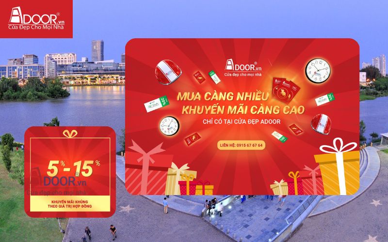 Ưu đãi - Cửa cổng tự động Phú Mỹ Hưng